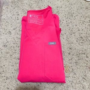 Figs Shocking Pink S Zamora Jogger and S Catarina